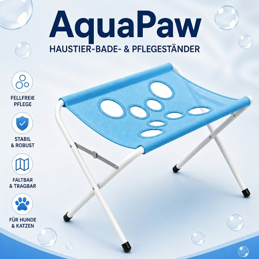 AquaPaw | Haustier-Bade- & Pflegeständer