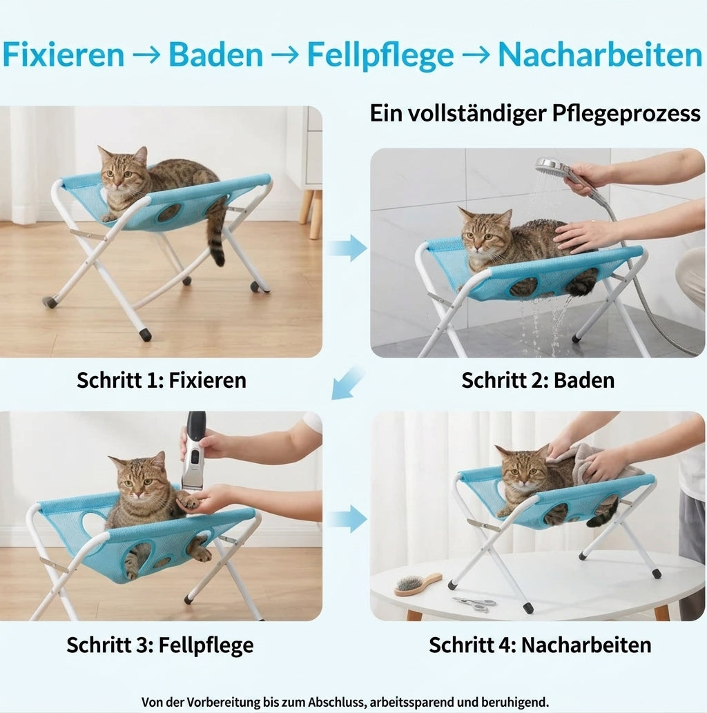 AquaPaw | Haustier-Bade- & Pflegeständer