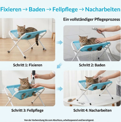 AquaPaw | Haustier-Bade- & Pflegeständer